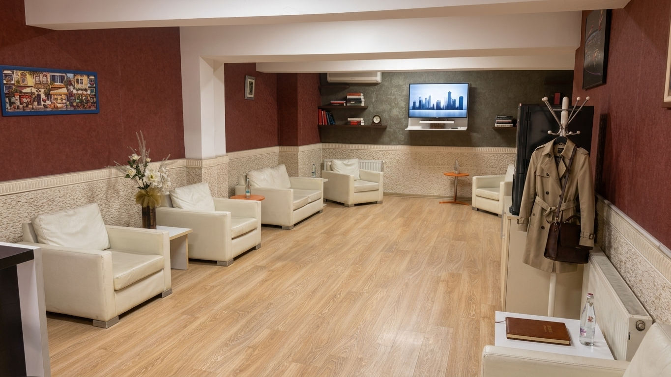V-OTO müşteri bekleme salonu